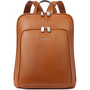 image:imageBOSTANTEN Genuine Leather Backpack Purse Casual College Travel Bags for Women3brown