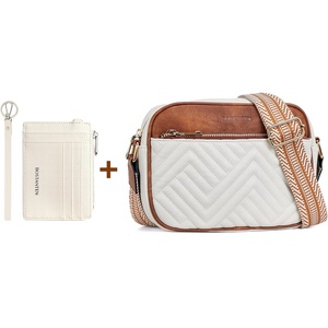 image:imageBOSTANTEN Quilted Crossbody Bags for Women Credit Card Wallet For Women