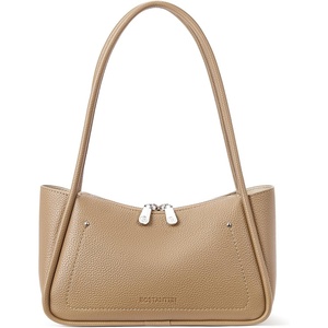 image:imageBOSTANTEN Small Hobo Bags for Women Shoulder Bag for Women Trendy Designer Winter Purse Vegan Leather HandbagAapricot