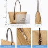 image:imageBOSTANTEN Suede Tote Bag Large Shoulder HandbagApricot