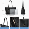 image:imageBOSTANTEN Suede Tote Bag Large Shoulder HandbagBlack