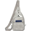 image:imageBOSTANTEN 7L Sling Bag For Women CrossBody Bags Large Cross Body Purse Vegan Leather Sling Backpack for Travel EssentialsTwilight Grey