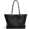 image:imageBOSTANTEN Suede Tote Bag Large Shoulder HandbagBlack