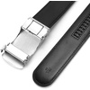 image:imageBOSTANTEN Ratchet Belts for Men Leather Trim to Fit 1 38 Gift Boxed  MicroAdjustable Buckle Smooth Sliding Customizable Fit Holeless Dress and Casual006black