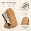 image:imageBOSTANTEN Womens Fashion Sneakers Retro LaceUp Casual Shoes with Mesh  Breathable Mesh or Soft Suede Upper Padded Heel Collar Ultra Flexible Sole Cute Contrast Panels Extra Laces IncludedBeige