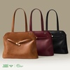 image:imageBOSTANTEN Work Tote Bag for Women Vegan Leather Vintage PurseBrown