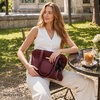 image:imageBOSTANTEN Work Tote Bag for Women Vegan Leather Vintage PurseBurgundy