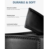 image:imageBOSTANTEN Leather Ratchet Belts for Men 2 Pack Trimmable 1 38 Gift Boxed003black and Coffee