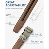 image:imageBOSTANTEN Leather Ratchet Belts for Men 2 Pack Trimmable 1 38 Gift Boxed008black and Brown