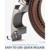image:imageBOSTANTEN Leather Ratchet Belts for Men 2 Pack Trimmable 1 38 Gift Boxed012black and Brown