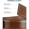 image:imageBOSTANTEN Leather Ratchet Belts for Men 2 Pack Trimmable 1 38 Gift Boxed012black and Brown