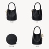 image:imageBOSTANTEN Small Crossbody Bags for Women Vegan Leather Purse Bucket bagBlack