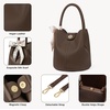 image:imageBOSTANTEN Small Crossbody Bags for Women Vegan Leather Purse Bucket bagCoffee