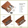 image:imageBOSTANTEN Handbags For Women Structured Top Handle Purse Vintage Satchel BagBrown