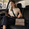 image:imageBOSTANTEN Handbags For Women Structured Top Handle Purse Vintage Satchel BagGrey Brown
