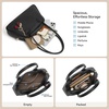 image:imageBOSTANTEN Shoulder Bag for Women with Cherry CharmMedium Bowling PurseBlack