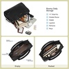 image:imageBOSTANTEN Square Purses for Women Structured Designer Satchel HandbagsBlackvegan Leather