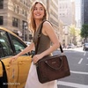 image:imageBOSTANTEN Square Purses for Women Structured Designer Satchel HandbagsCoffeesuede