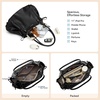 image:imageBOSTANTEN Tote Bag for Women Large Drawstring Dumpling Hobo Shoulder BagBlack