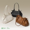 image:imageBOSTANTEN Tote Bag for Women Large Drawstring Dumpling Hobo Shoulder BagWhite