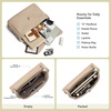 image:imageBOSTANTEN Vintage Shoulder Bag For Women Large Envelope Messenger BagKhaki