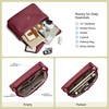 image:imageBOSTANTEN Vintage Shoulder Bag For Women Large Envelope Messenger BagWine Red