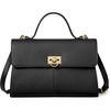 image:imageBOSTANTEN Handbags For Women Structured Top Handle Purse Vintage Satchel BagBlack