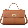 image:imageBOSTANTEN Handbags For Women Structured Top Handle Purse Vintage Satchel BagBrown