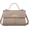 image:imageBOSTANTEN Handbags For Women Structured Top Handle Purse Vintage Satchel BagGrey Brown