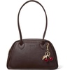 image:imageBOSTANTEN Shoulder Bag for Women with Cherry CharmMedium Bowling PurseCoffee