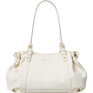 image:imageBOSTANTEN Tote Bag for Women Large Drawstring Dumpling Hobo Shoulder BagWhite