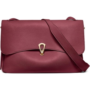 image:imageBOSTANTEN Vintage Shoulder Bag For Women Large Envelope Messenger BagWine Red