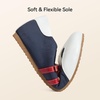 image:imageBOSTANTEN Ballet Sneakers Mary Jane Flats for Women Retro Trainer StyleNavy