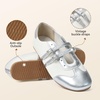 image:imageBOSTANTEN Ballet Sneakers Mary Jane Flats for Women Retro Trainer StyleSilver