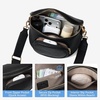 image:imageBOSTANTEN Bum Bag for Women Crossbody Bag with Adjustable Wide StrapFaux Leather Black