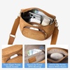 image:imageBOSTANTEN Bum Bag for Women Crossbody Bag with Adjustable Wide StrapFaux Suede Brown