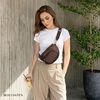 image:imageBOSTANTEN Bum Bag for Women Crossbody Bag with Adjustable Wide StrapFaux Suede Coffee
