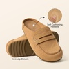 image:imageBOSTANTEN Clogs for Women Wide Width Comfortable Suede Mules with Soft Footbed and Arch Support Cute Slip On Potato Shoes02 Brown