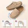image:imageBOSTANTEN Clogs for Women Wide Width Comfortable Suede Mules with Soft Footbed and Arch Support Cute Slip On Potato Shoes02 Taupe