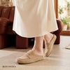 image:imageBOSTANTEN Clogs for Women Wide Width Comfortable Suede Mules with Soft Footbed and Arch Support Cute Slip On Potato Shoes02 Taupe