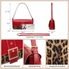 image:imageBOSTANTEN Shoulder Bag for Women Small Purses and HandbagsRed Leopard