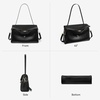image:imageBOSTANTEN Shoulder Bag for Women Vegan Leather Purse and HandbagsBlackvagan Leather