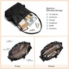 image:imageBOSTANTEN Vegan Leather Bucket Bag Drawstring Crossbody Purse for WomenBlack