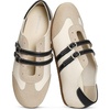 image:imageBOSTANTEN Ballet Sneakers Mary Jane Flats for Women Retro Trainer StyleBeige