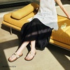 image:imageBOSTANTEN Thong Sandals for Women Wide Width for Comfortable WalkingBeige