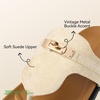 image:imageBOSTANTEN Thong Sandals for Women Wide Width for Comfortable WalkingBeige