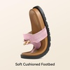 image:imageBOSTANTEN Thong Sandals for Women Wide Width for Comfortable WalkingPink